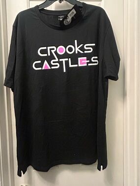 NWT Crooks & Castles Graphic Logo Tee